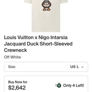 Louis Vuitton x Nigo Duck Crewneck T-Shirt